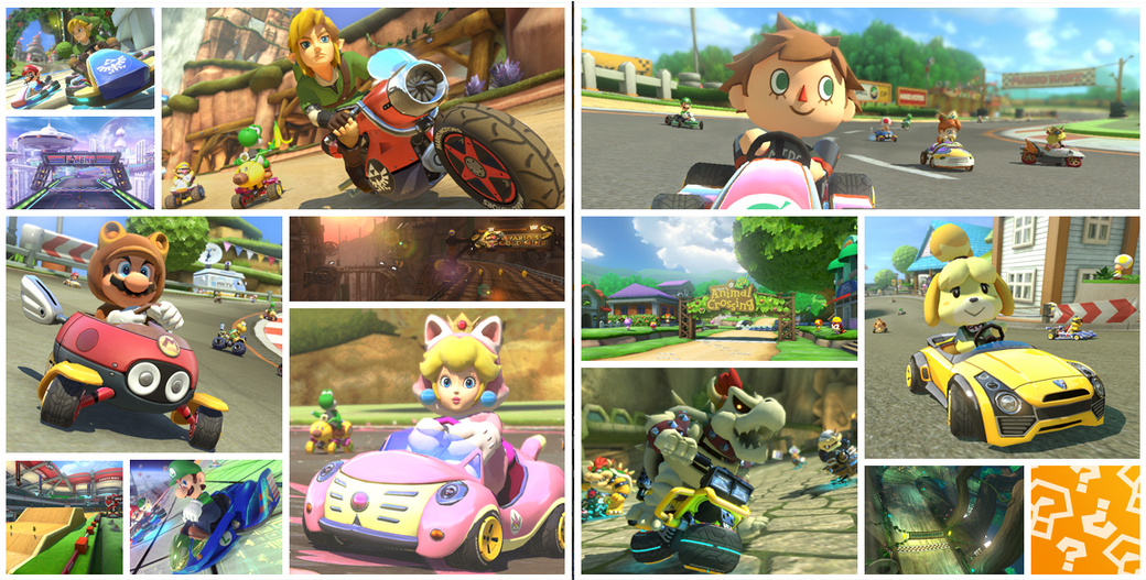 Nintendo Wii Lot orders Mario Kart Animal Crossing