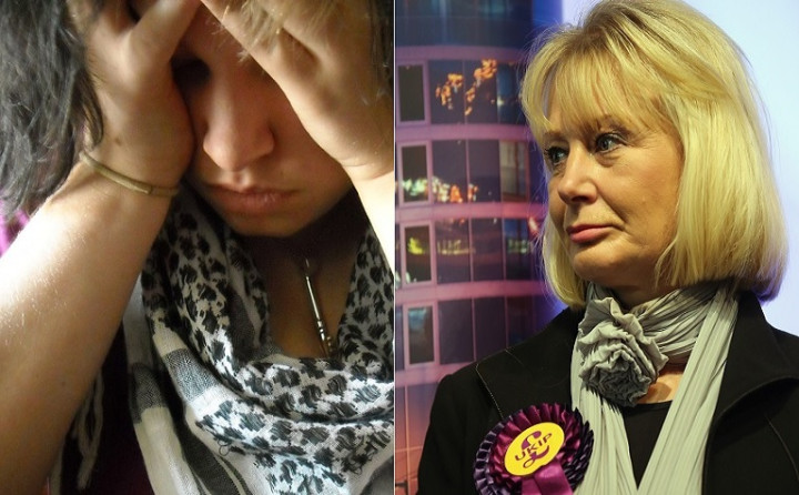 Child sex abuse scandal in Rotherham was condemned by Ukip candidate Jane Collins (right) Child sex abuse scandal in Rotherham was condemned by Ukip candidate Jane Collins (right)