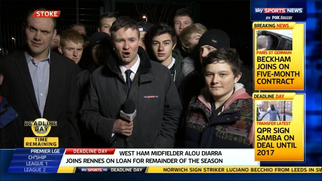 Image result for deadline day reporters