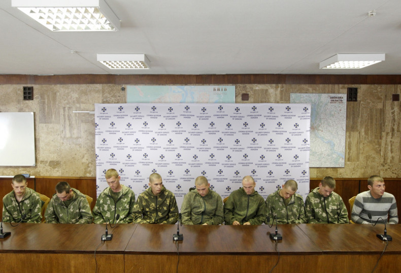 Russian soldiers captured Ukraine prisoner swap
