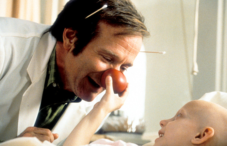 Robin Williams starred in the 1998 semi-biographical film about Dr Patch Adams