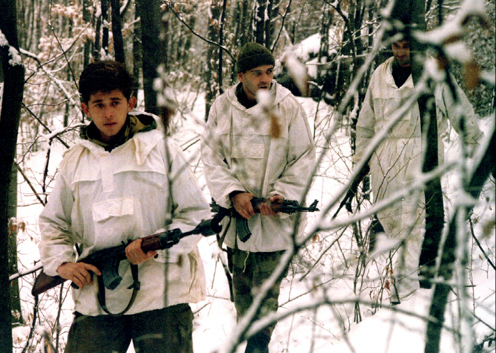 Bosnian Serb Soldiers Reconnaissance Patrol 
