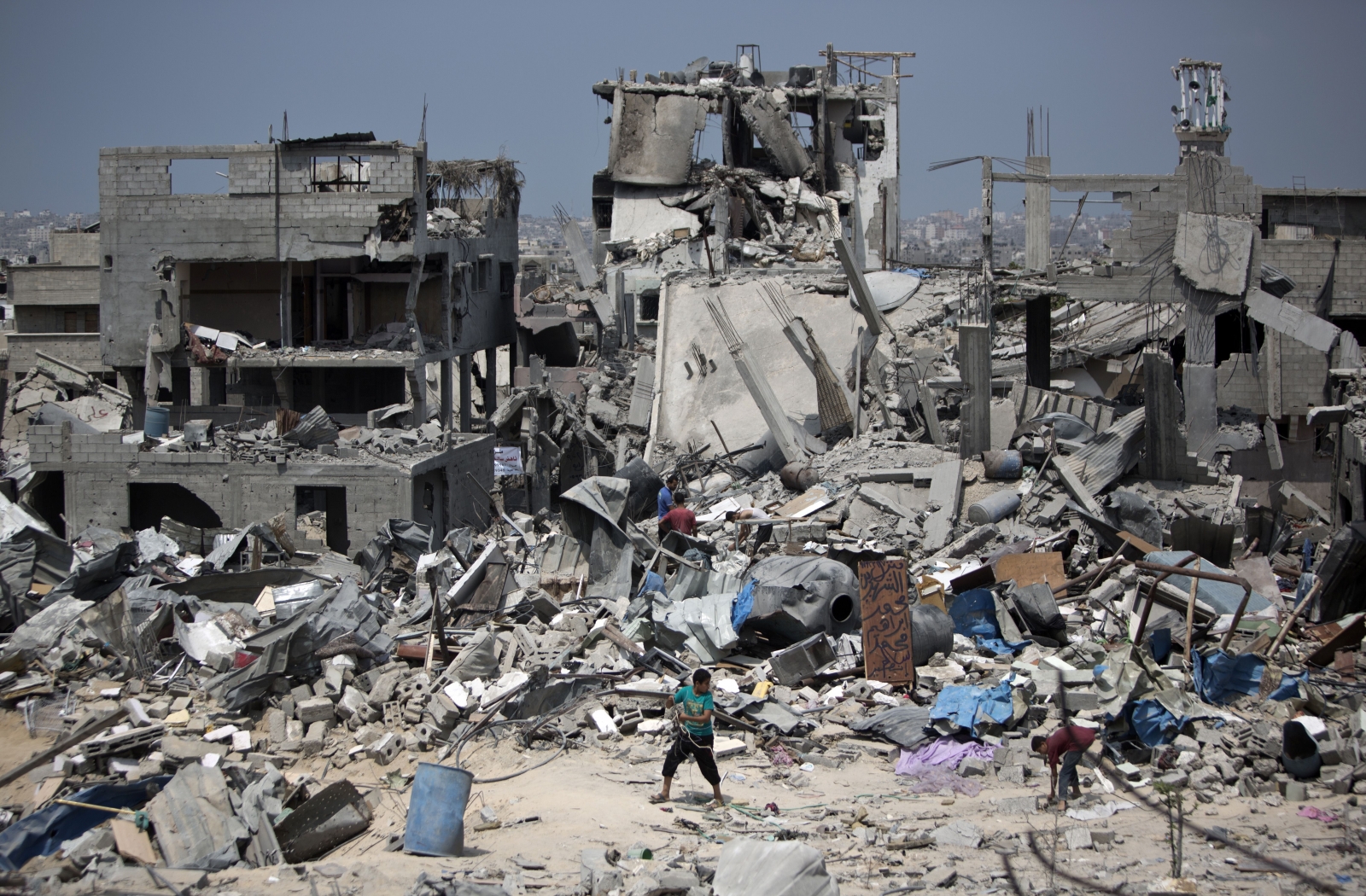 Gaza rubble