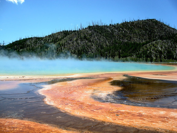The Grand Prismatic Spring in Yellowstone Park