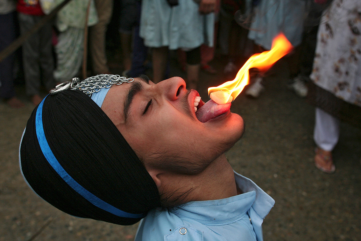 sikh flames