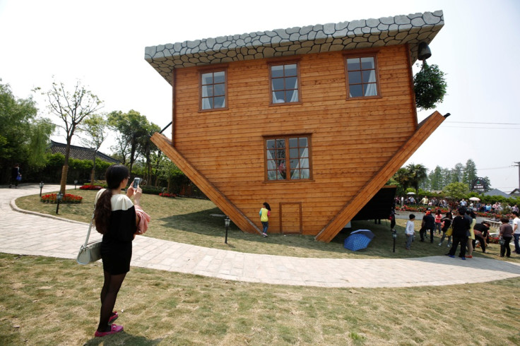 Upside-Down House Tourist Attraction China