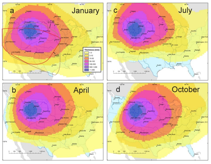 Yellowstone eruption