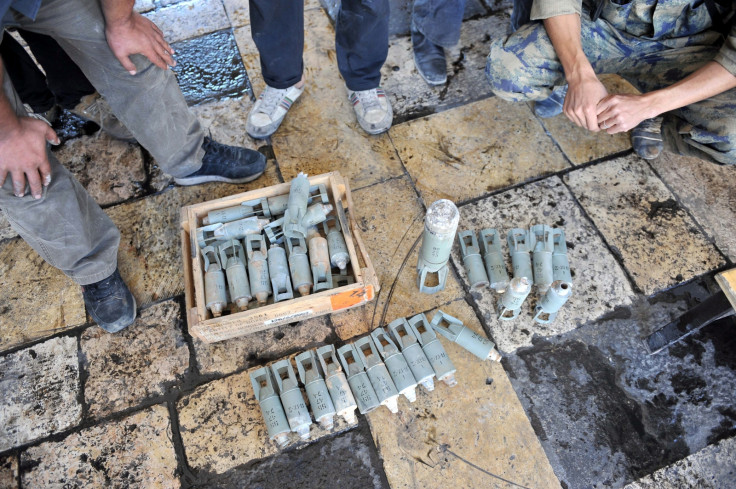 ISIS cluster bombs