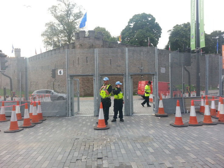 Nato Summit 2014: Cardiff Castle 'Ring of Steel'