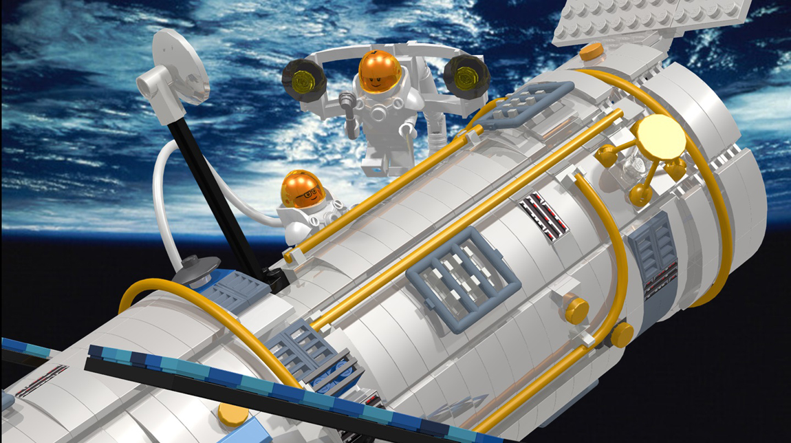 Nasa's Hubble Space Telescope Could a Lego Playset