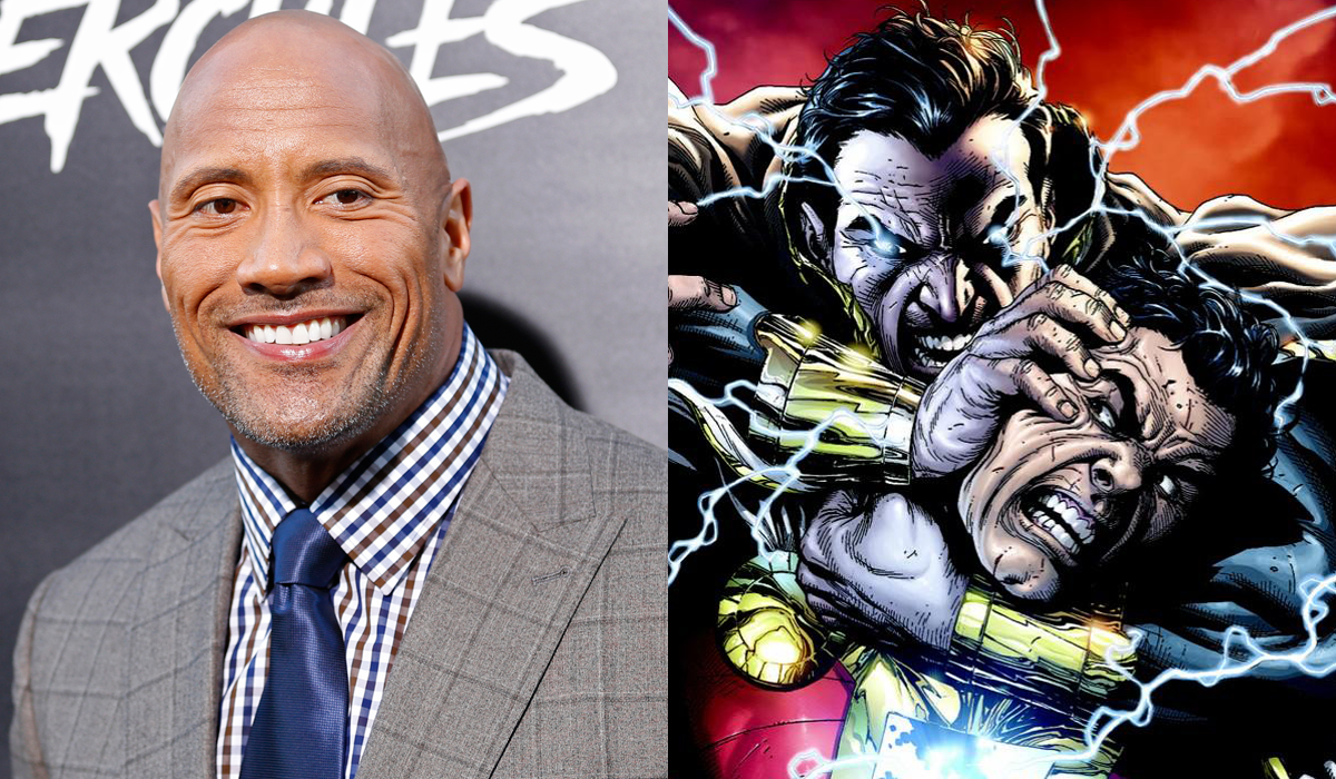 Shazam's anti-hero Black Adam teased by Dwayne Johnson; the Rock calls ...