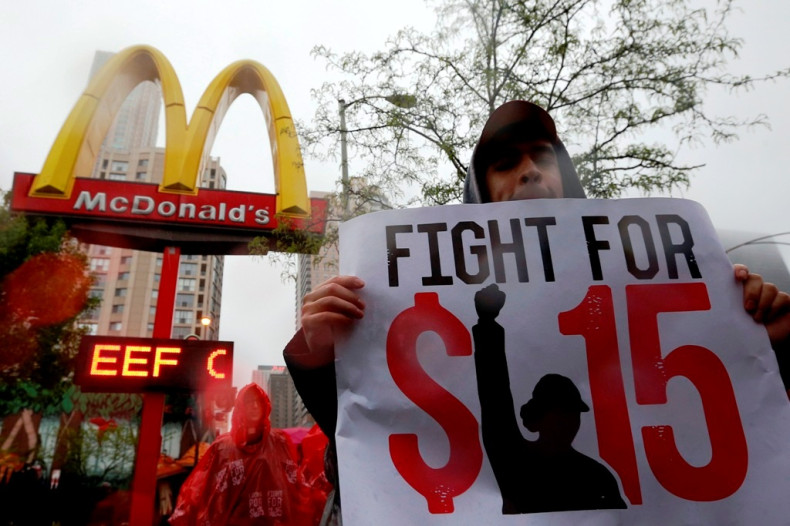 Fast Food Worker Protests US
