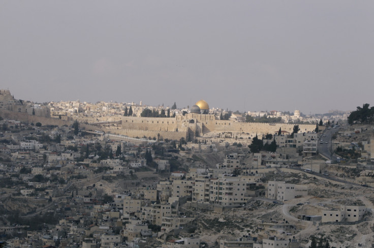 A view of the Dome of the Rock on the compound known to Muslims as al-Haram al-Sharif, and to Jews as Temple Mount, in Jerusalem's Old City is seen from the West Bank village of Jabel Mukaber