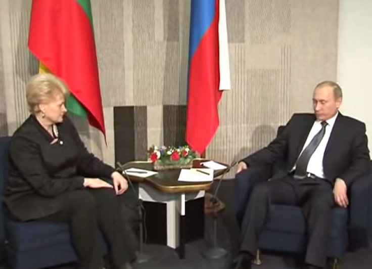 Dalia Grybauskaitė and Putin