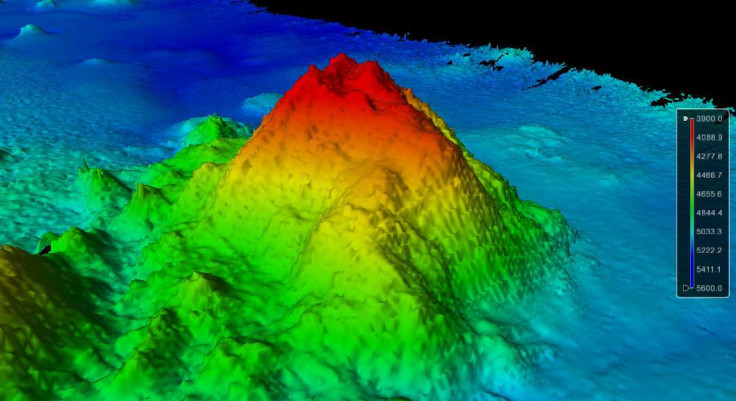 seamount pacific ocean