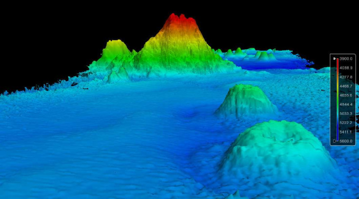 seamount pacific ocean