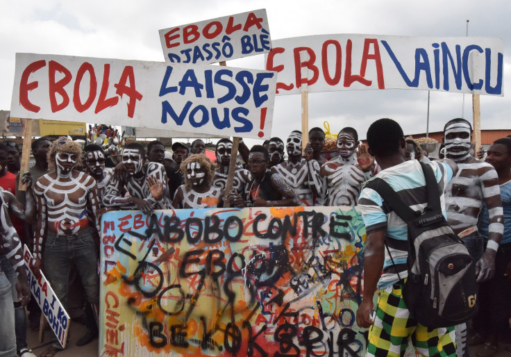 Ebola protests
