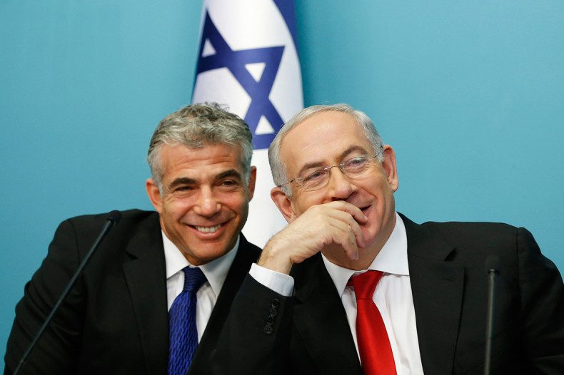 Benjamin Netanyahu and Yair Lapid