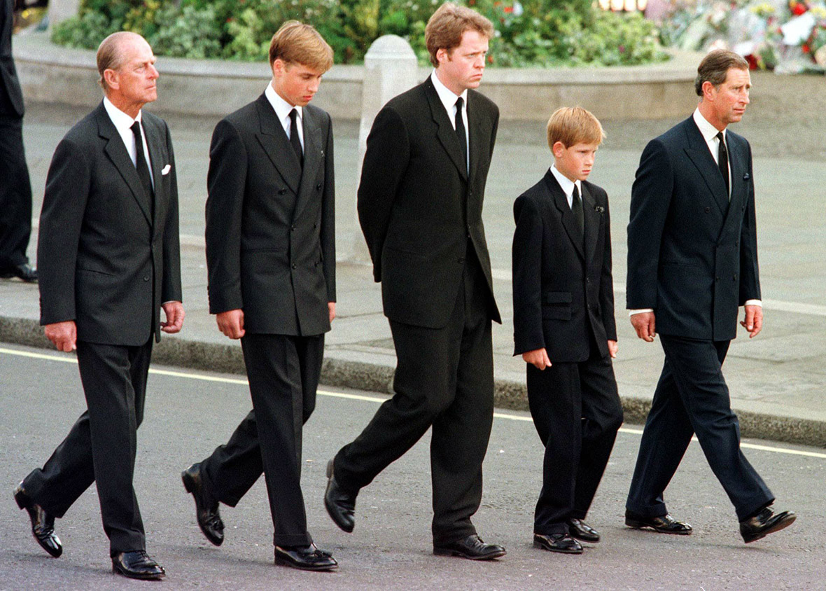 Prince Philip 'secretly' comforted Prince William at Diana's funeral when he thought cameras weren't there thumbnail