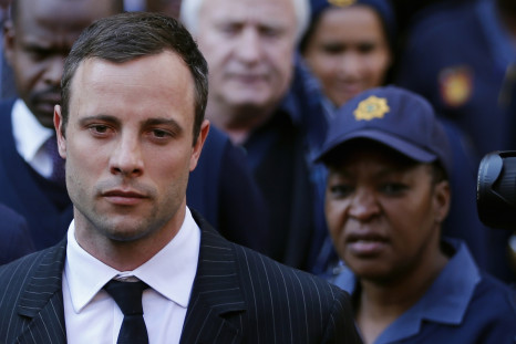 Oscar Pistorius looks to be feeling the weight of Judgement day