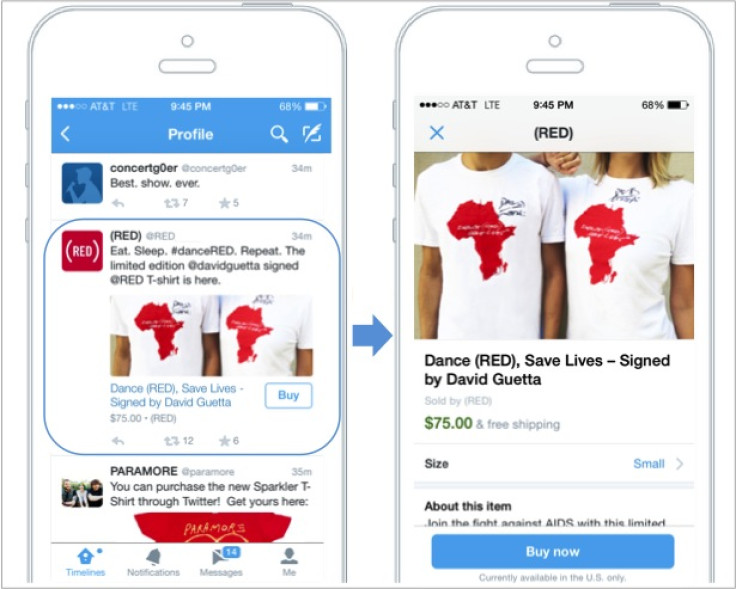 Twitter Buy Button Launched