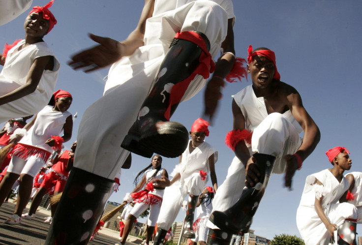 Gumboot dancers South Africa