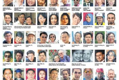 MH370 victims
