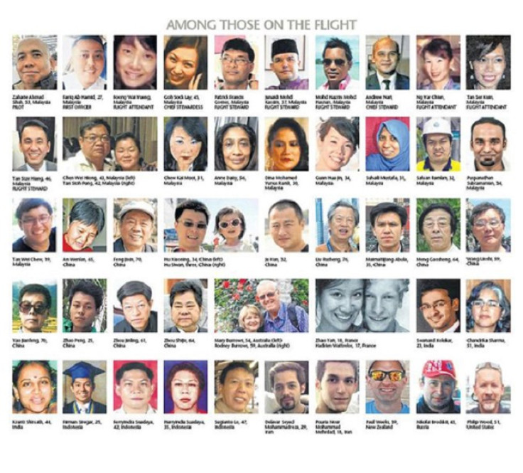 MH370 victims