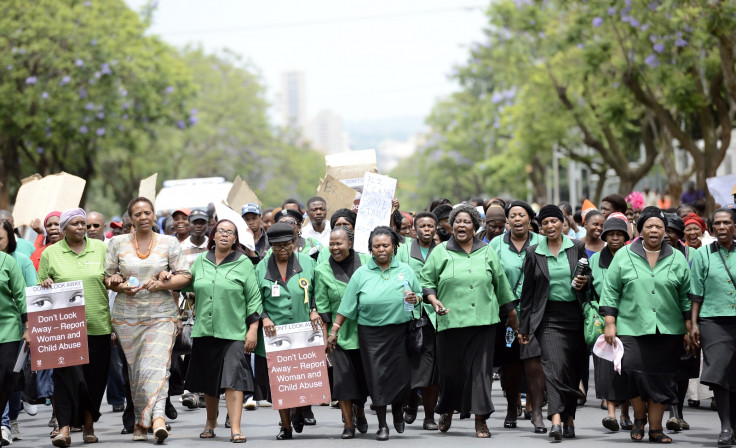 South Africa female violence