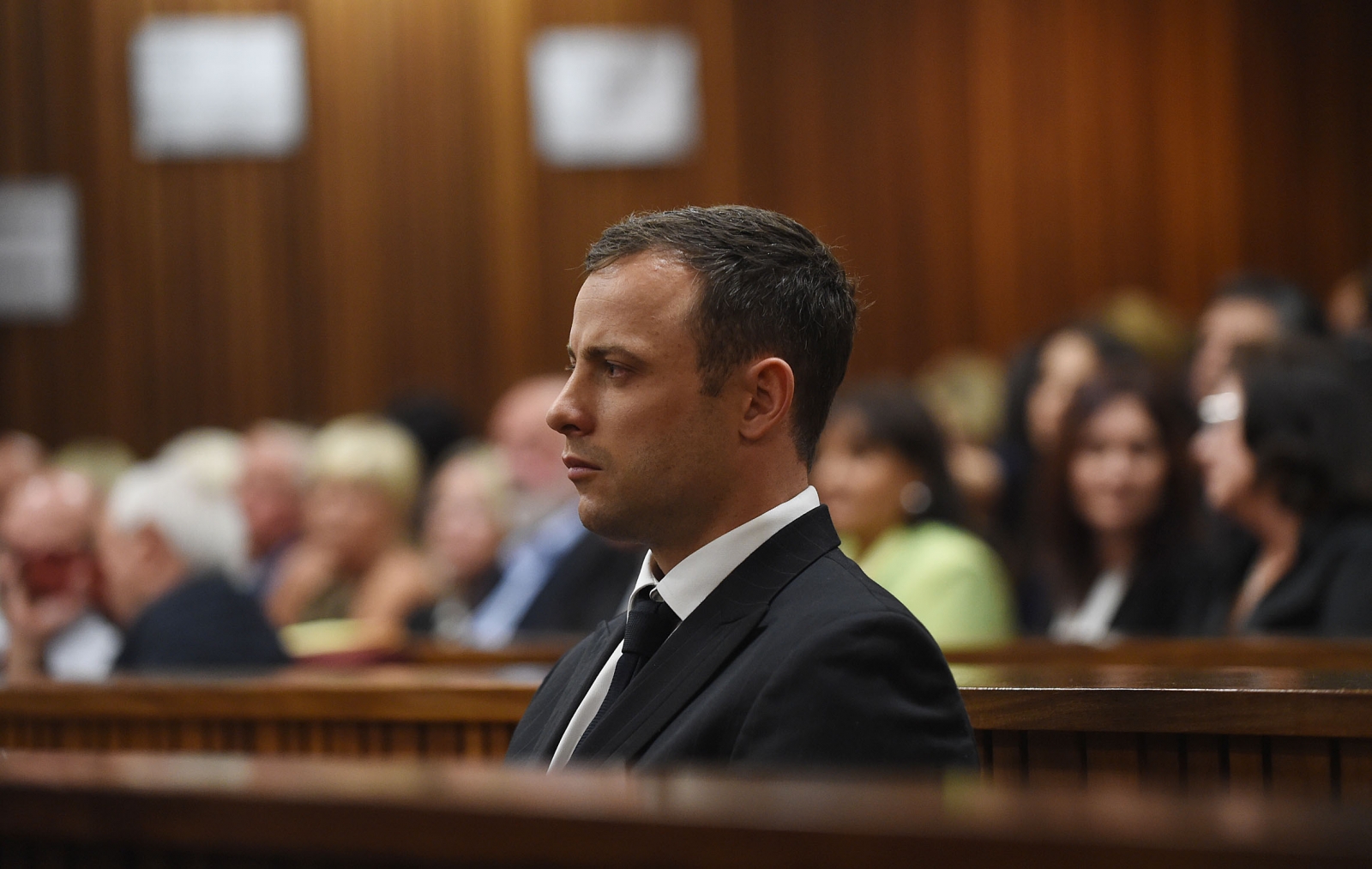 Oscar Pistorius and the Steenkamps in Court for Murder Trial Judgment ...