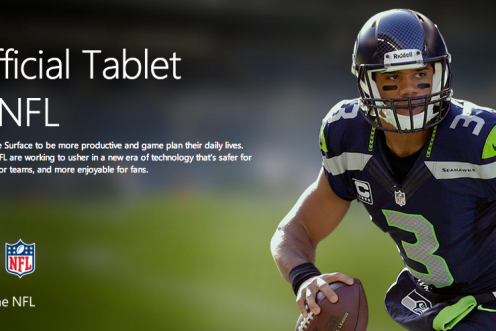 Microsoft Surface NFL Tablet