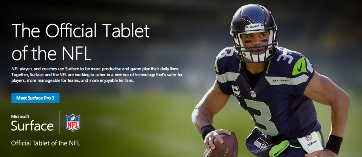 Microsoft Surface NFL Tablet