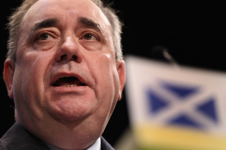 Alex salmond has accused business leaders of bullying, as the camapign for Scottish independence moves into its final weekend. (Getty)