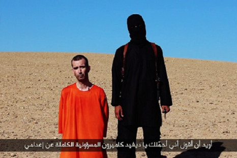 David Haines' beheading was depicted in a video entitled 'A Message to the Allies of America', which was released by Islamic State militants on Saturday.