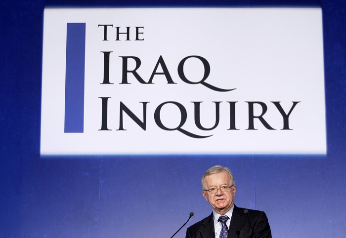 John Chilcot, chairman of the inquiry into the Iraq War, speaks during a news conference in London 30 July, 2009. John Chilcot, chairman of the inquiry into the Iraq War, speaks during a news conference in London 30 July, 2009.