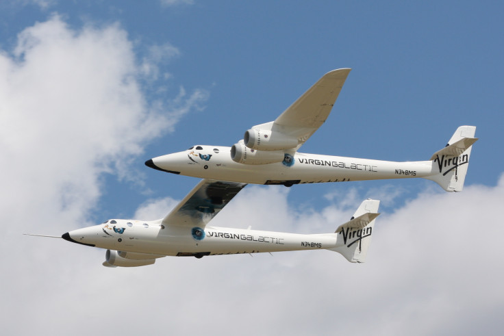 Virgin Galactic White Knight Two flying
