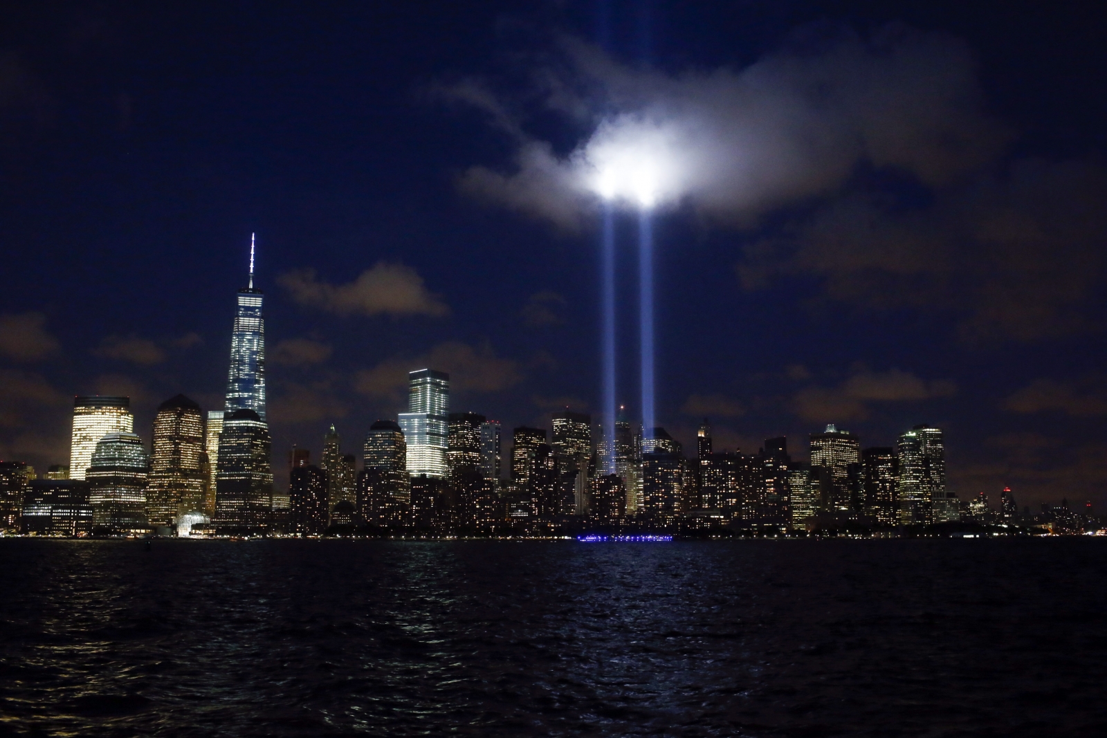 Tribute of Light New York 9-11 Anniversary