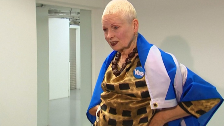 Fashion Legend Vivienne Westwood Backs Scottish Independence