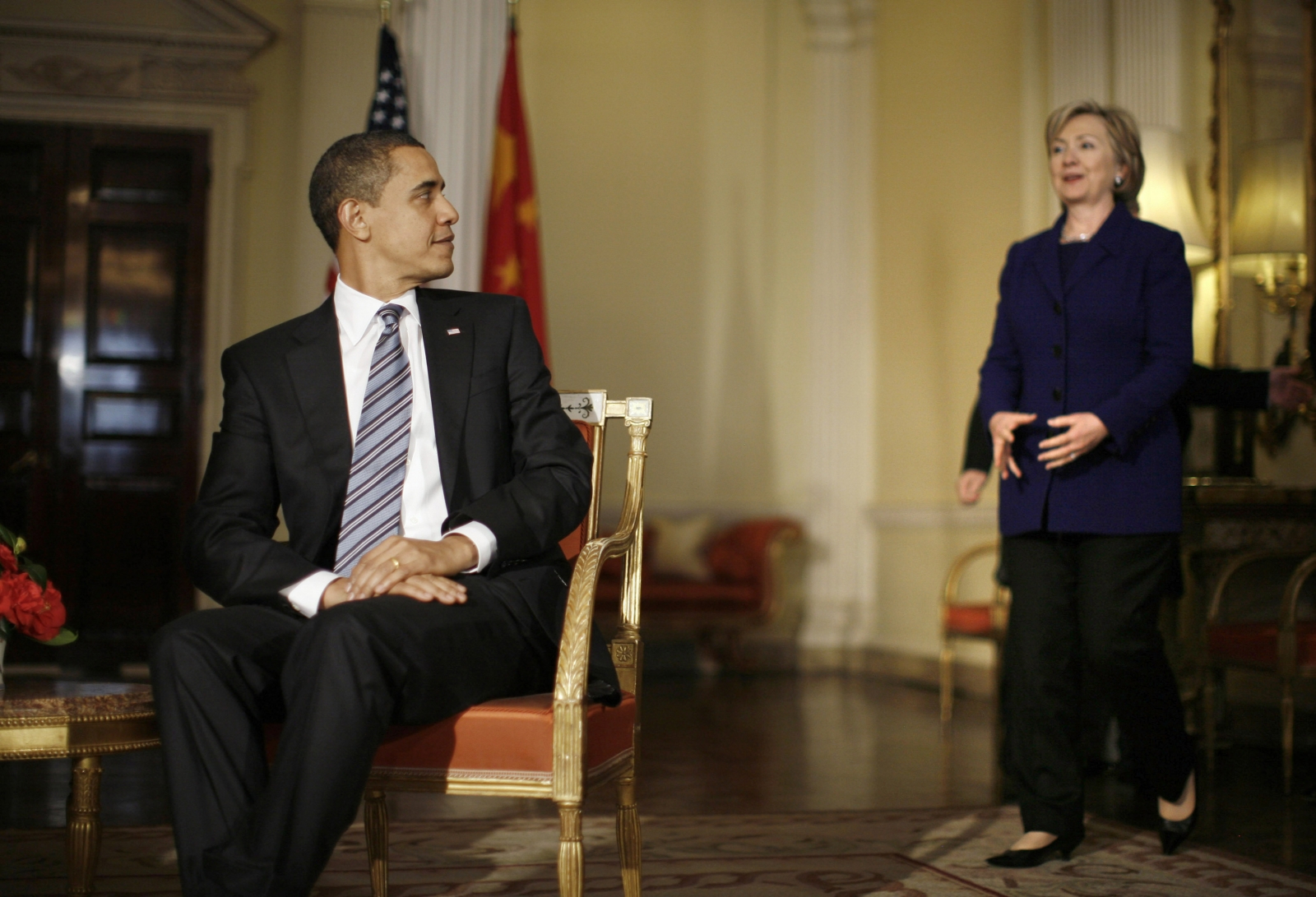 Obama And Hillary In China