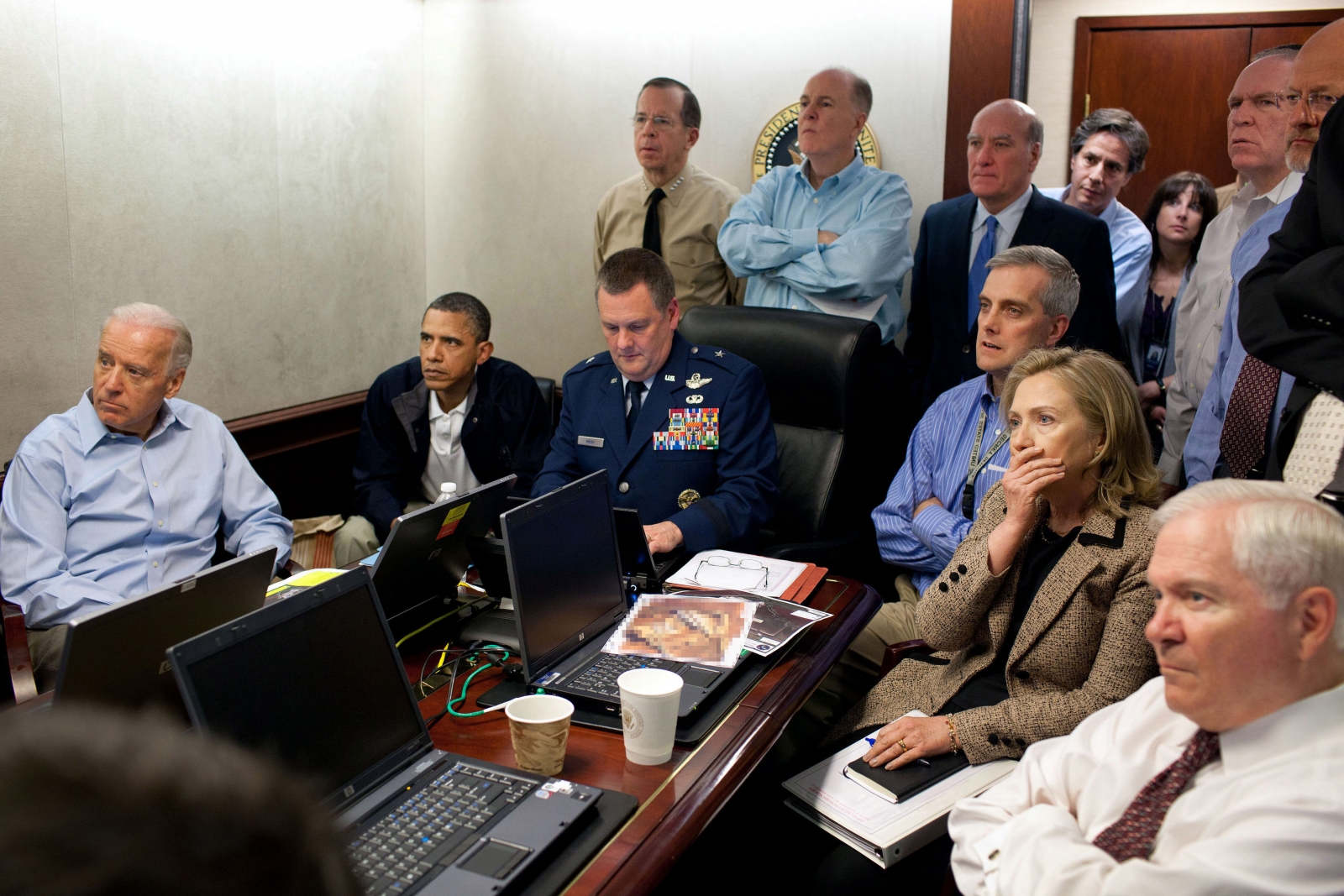 Hillary Watches Bin Laden Mission