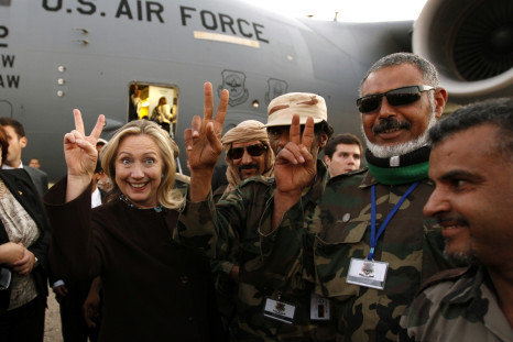 Hillary in Libya