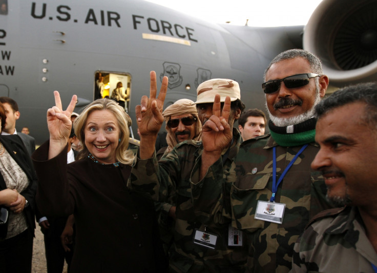 Hillary in Libya