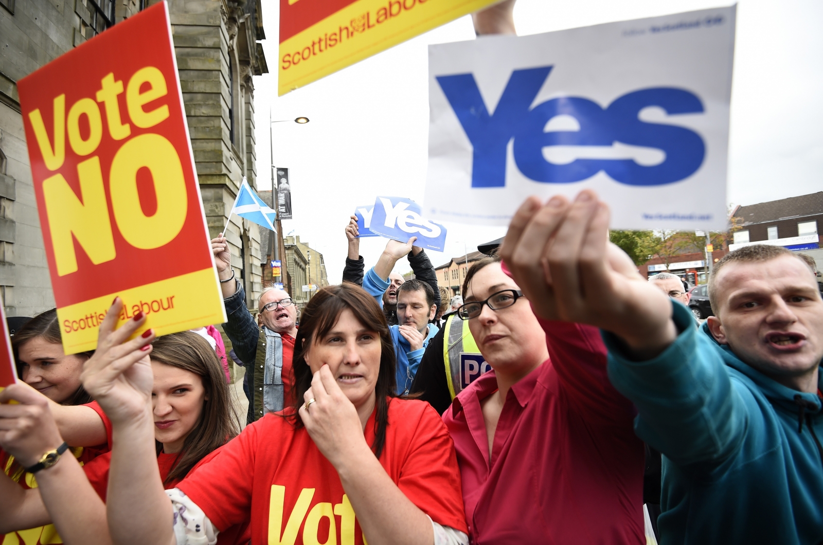 Scottish Independence Latest Poll No Vote In The Lead By Four Points