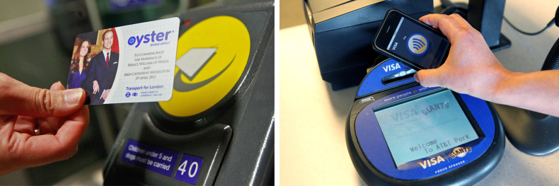 Oyster Card versus NFC contactless payments