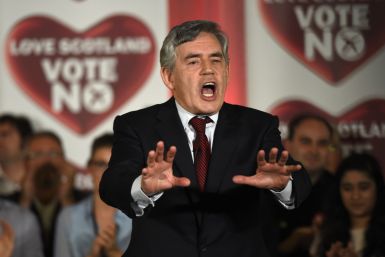 Scottish Independence: Brown and Darling Plead for No Vote as Pro Unionists Lead in Polls