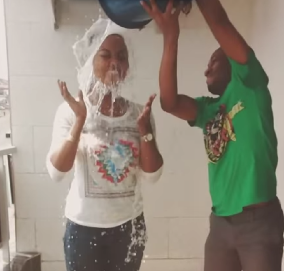 Ebola soap bucket challenge