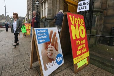 Edinburgh polling station