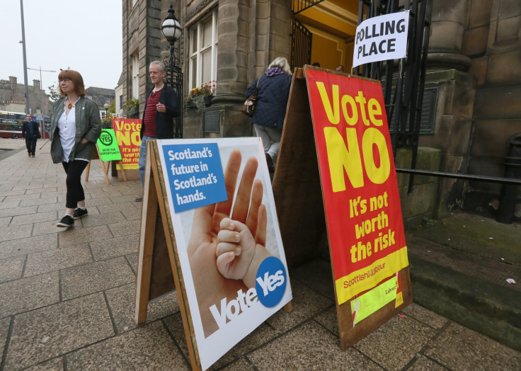 Edinburgh polling station