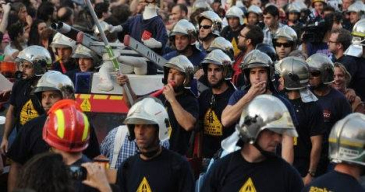 Catalan firemen