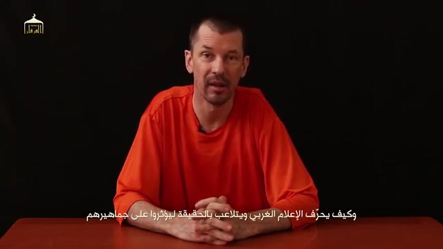 British Reporter John Cantlie in New Islamic State Hostage Video